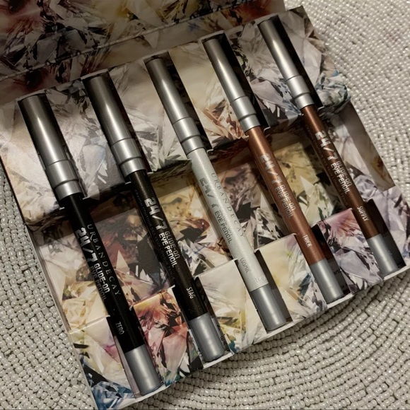 URBAN DECAY DELIRIOUS Travel Size Set of 5 Eye Liners LIMITED EDITION NEW - Picture 3 of 3